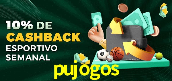 10% de bônus de cashback na pujogos